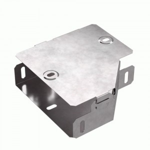 Промрукав Переходник левый с крышкой Стандарт 300х150х80 PR16.0499