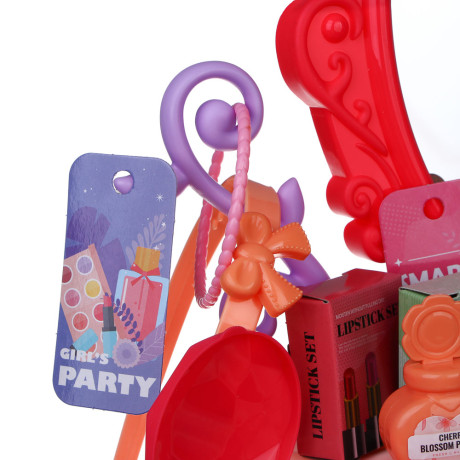 ИГРОЛЕНД Набор игровой "Профессии мини" стилист, PP, ABS, 28х7х45 см, 46 предм.